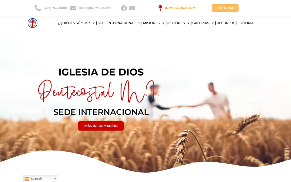 Portal de la Iglesia de Dios Pentecostal M.I., Sede Internacional